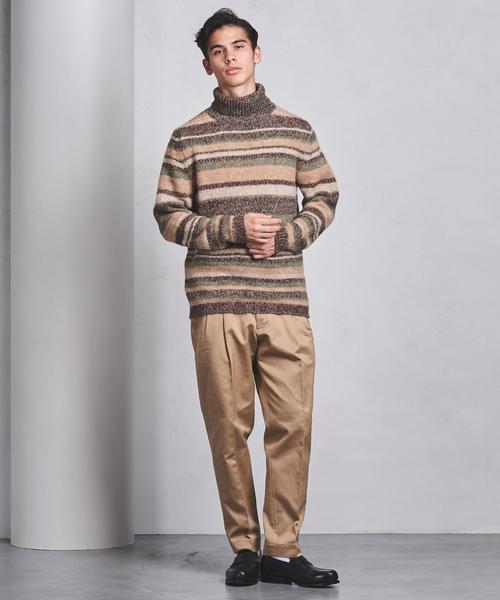 UNITED ARROWS(ユナイテッドアローズ)の「UASB コットン 2プリーツ ワイドパンツ(その他パンツ・メンズ・ブラウン/ネイビー/ベージュ・MEDIUM/X-LARGE/SMALL/LARGE)」の12枚目の写真