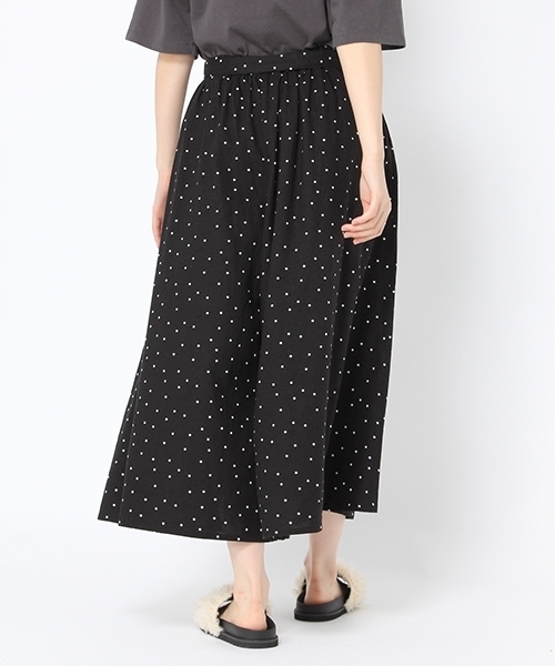 studio CLIP(スタディオクリップ)の「リネンレーヨンドットワイドリボンパンツ(その他パンツ・レディース・ブラック/ネイビー・LARGE/MEDIUM/X-LARGE/XX-LARGE)」の10枚目の写真