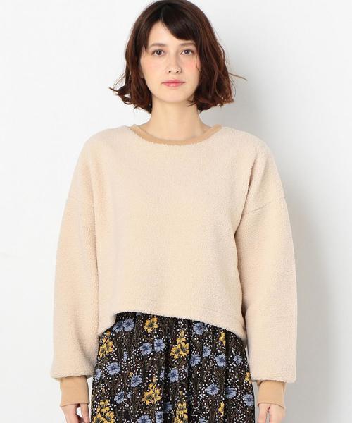 Another Edition（アナザーエディション）の「【WEB限定】モコモコPO（Tシャツ/カットソー・レディース・オリーブ/ブラウン/ナチュラル・FREE）」の5枚目の写真