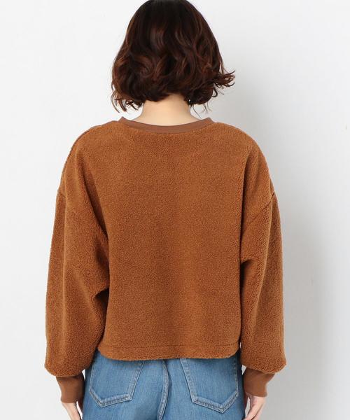 Another Edition（アナザーエディション）の「【WEB限定】モコモコPO（Tシャツ/カットソー・レディース・オリーブ/ブラウン/ナチュラル・FREE）」の17枚目の写真