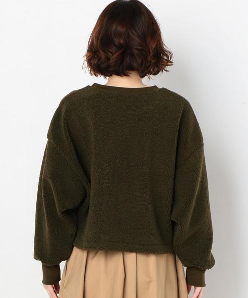 Another Edition（アナザーエディション）の「【WEB限定】モコモコPO（Tシャツ/カットソー・レディース・オリーブ/ブラウン/ナチュラル・FREE）」の10枚目の写真