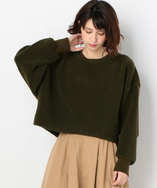 Another Edition（アナザーエディション）の「【WEB限定】モコモコPO（Tシャツ/カットソー・レディース・オリーブ/ブラウン/ナチュラル・FREE）」の12枚目の写真