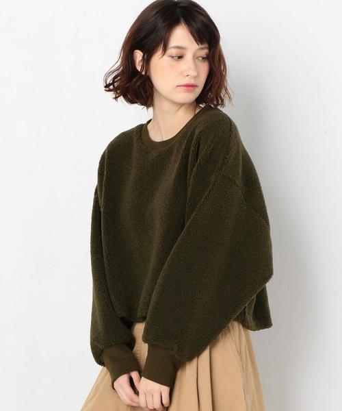 Another Edition（アナザーエディション）の「【WEB限定】モコモコPO（Tシャツ/カットソー・レディース・オリーブ/ブラウン/ナチュラル・FREE）」の20枚目の写真