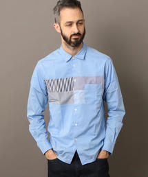 BEAUTY&YOUTH UNITED ARROWS | BY パネル スイッチ シャツ(シャツ/ブラウス)