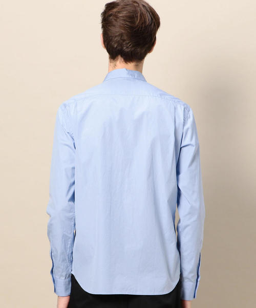 BEAUTY&YOUTH UNITED ARROWS（ビューティーアンドユースユナイテッドアローズ）の「BY パネル スイッチ シャツ ◆（シャツ/ブラウス・メンズ・ネイビー/ライトブルー/ホワイト/その他1・LARGE/MEDIUM/SMALL/X-LARGE/X-SMALL）」の5枚目の写真