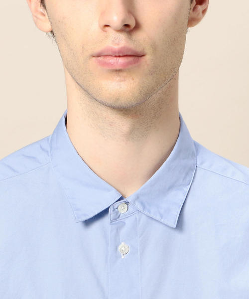 BEAUTY&YOUTH UNITED ARROWS（ビューティーアンドユースユナイテッドアローズ）の「BY パネル スイッチ シャツ ◆（シャツ/ブラウス・メンズ・ネイビー/ライトブルー/ホワイト/その他1・LARGE/MEDIUM/SMALL/X-LARGE/X-SMALL）」の9枚目の写真