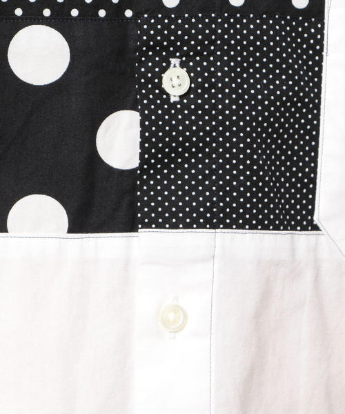 BEAUTY&YOUTH UNITED ARROWS（ビューティーアンドユースユナイテッドアローズ）の「BY パネル スイッチ シャツ ◆（シャツ/ブラウス・メンズ・ネイビー/ライトブルー/ホワイト/その他1・LARGE/MEDIUM/SMALL/X-LARGE/X-SMALL）」の16枚目の写真