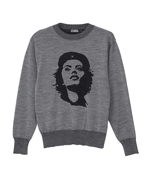 hysteric glamour ニットトレーナー　プルオーバー HYSTERIC GLAMOUR（ヒステリックグラマー）の「HYSTERIC BEAR編込 プル