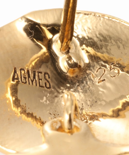 Deuxieme Classe（ドゥーズィエムクラス）の「AGMES W CIRCLE ピアス◇（ピアス（両耳用）・レディース・ゴールド・FREE）」の3枚目の写真