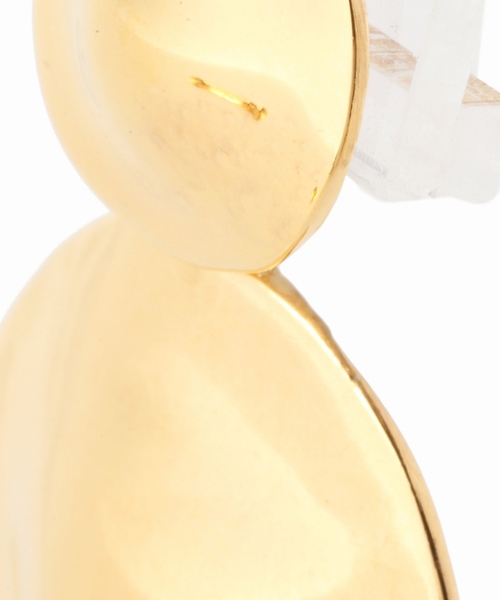 Deuxieme Classe（ドゥーズィエムクラス）の「AGMES W CIRCLE ピアス◇（ピアス（両耳用）・レディース・ゴールド・FREE）」の5枚目の写真