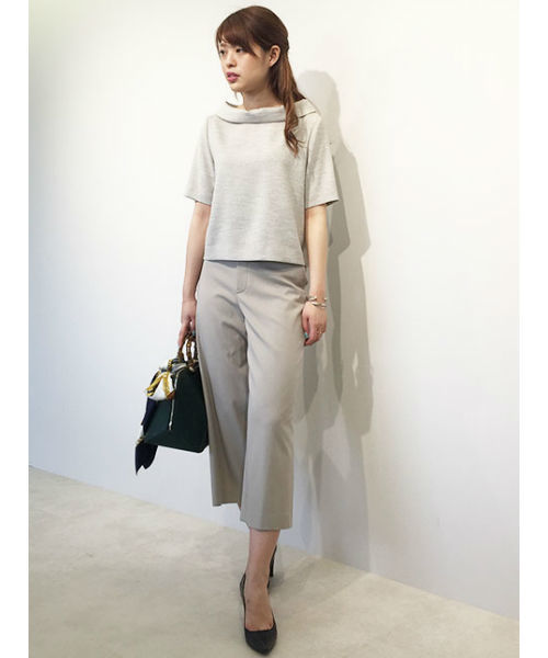 22 OCTOBRE（ヴァンドゥ－オクトーブル）の「TEN/Nデニムパンツ（デニムパンツ・レディース・ベージュ/ネイビー・36/38/40）」の14枚目の写真