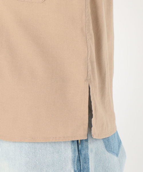 Prefer SHIPS（プリファーシップス）の「Prefer SHIPS:2ポケットシャツジャケット（シャツ/ブラウス・レディース・ブラック/ベージュ/オレンジ・ONE SIZE）」の10枚目の写真