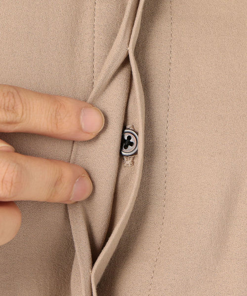 Prefer SHIPS（プリファーシップス）の「Prefer SHIPS:2ポケットシャツジャケット（シャツ/ブラウス・レディース・ブラック/ベージュ/オレンジ・ONE SIZE）」の12枚目の写真