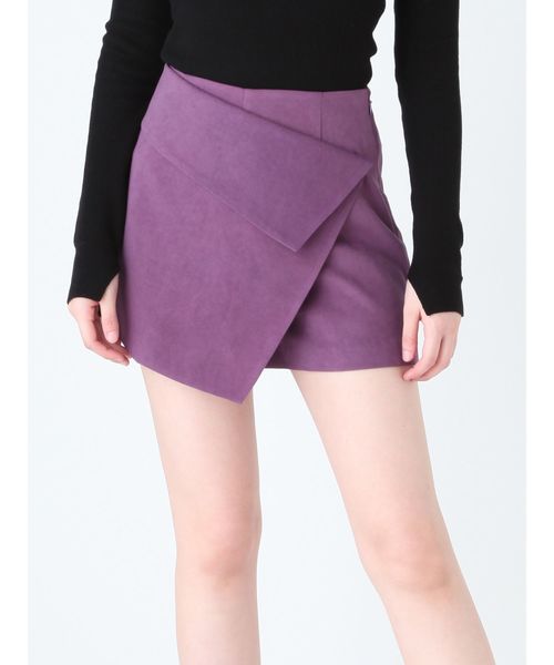 EMODA(エモダ)の「クロスフィットショートパンツ(その他パンツ・レディース・キャメル/パープル/ブラック・MEDIUM/SMALL)」の3枚目の写真