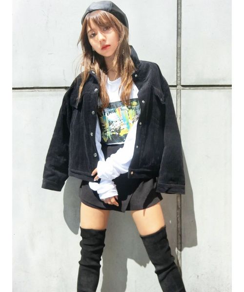 EMODA(エモダ)の「クロスフィットショートパンツ(その他パンツ・レディース・キャメル/パープル/ブラック・MEDIUM/SMALL)」の4枚目の写真