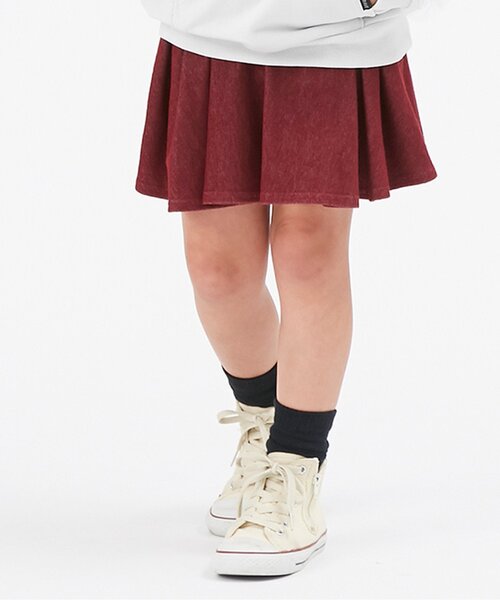 F.O.KIDS（エフオーキッズ）の「/スカートパンツ（スカート・キッズ・インディゴブルー/マスタード/ワインレッド・80/90/95/100/110/120/130/140）」の3枚目の写真