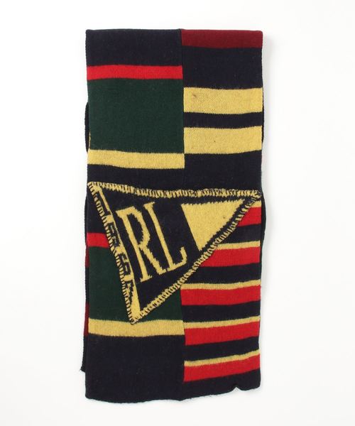 POLO RALPH LAUREN(ポロ ラルフ ローレン)の「ペナント スカーフ(マフラー・メンズ・グリーン系4・ONE SIZE)」の3枚目の写真