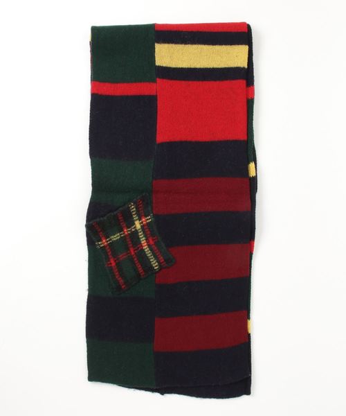 POLO RALPH LAUREN(ポロ ラルフ ローレン)の「ペナント スカーフ(マフラー・メンズ・グリーン系4・ONE SIZE)」の4枚目の写真