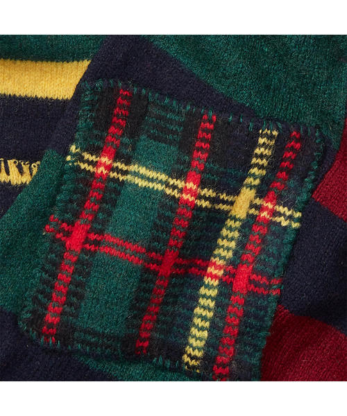 POLO RALPH LAUREN(ポロ ラルフ ローレン)の「ペナント スカーフ(マフラー・メンズ・グリーン系4・ONE SIZE)」の2枚目の写真