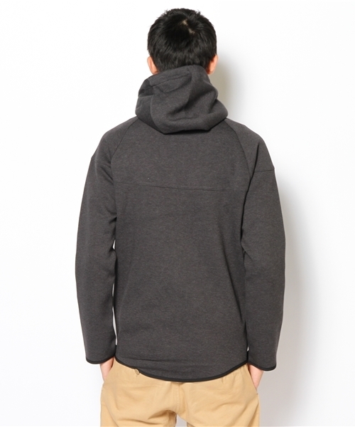 NIKE（ナイキ）の「ナイキ テックフリース ウィンドランナー AS NIKE TECH WINDRUNNER-1.0（パーカー・メンズ・ブラック/グレー/ネイビー・MEDIUM/LARGE）」の6枚目の写真