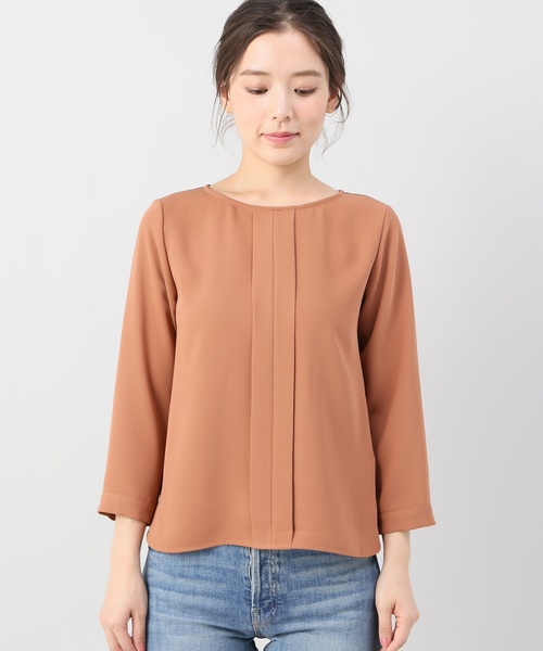 La TOTALITE - 美品♡ラトータリテ トロミタック7ブシャツ La TOTALITE（ラトータリテ）の「フロントタックブラウス