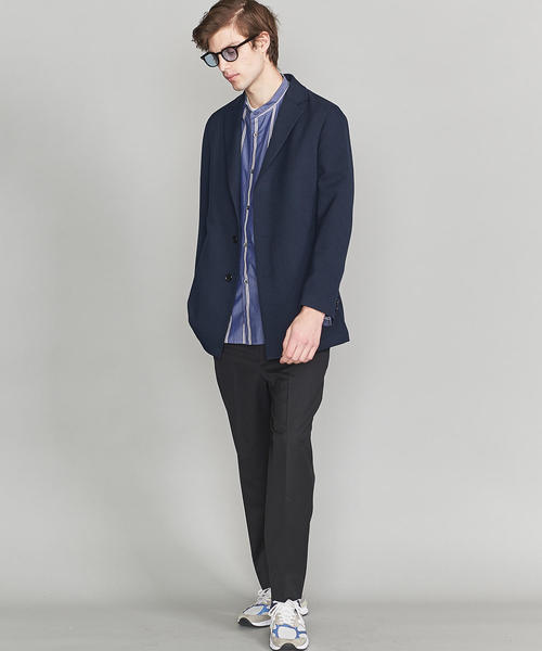 BEAUTY&YOUTH UNITED ARROWS(ビューティーアンドユースユナイテッドアローズ)の「【WEB限定】 by ツイル ジャコット(テーラードジャケット・メンズ・その他1/ネイビー・LARGE/MEDIUM/SMALL/X-LARGE)」の5枚目の写真