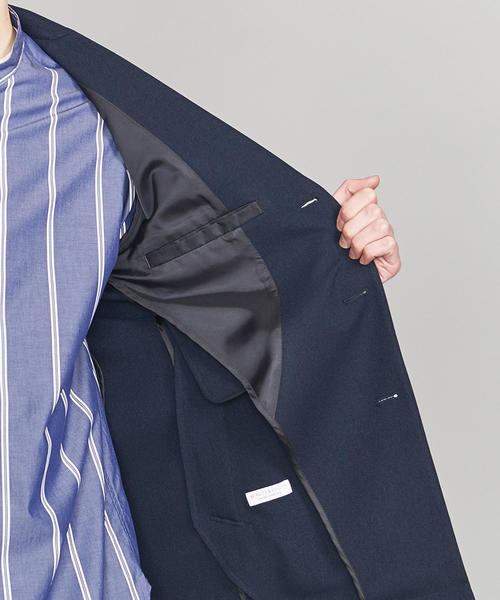 BEAUTY&YOUTH UNITED ARROWS(ビューティーアンドユースユナイテッドアローズ)の「【WEB限定】 by ツイル ジャコット(テーラードジャケット・メンズ・その他1/ネイビー・LARGE/MEDIUM/SMALL/X-LARGE)」の13枚目の写真