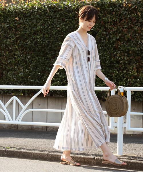 Ray BEAMS（レイビームス）の「Ray BEAMS / ヨウリュウ バック ツイスト ワンピース（ワンピース・レディース・ブラック/その他・ONE SIZE）」の18枚目の写真