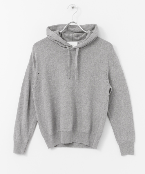 URBAN RESEARCH DOORS（アーバンリサーチドアーズ）の「UNIFY　Short Hooded Sweat∴（パーカー・レディース・ピンク/グレー・ONE）」の7枚目の写真