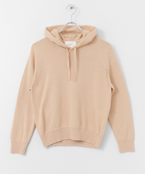 URBAN RESEARCH DOORS（アーバンリサーチドアーズ）の「UNIFY　Short Hooded Sweat∴（パーカー・レディース・ピンク/グレー・ONE）」の8枚目の写真