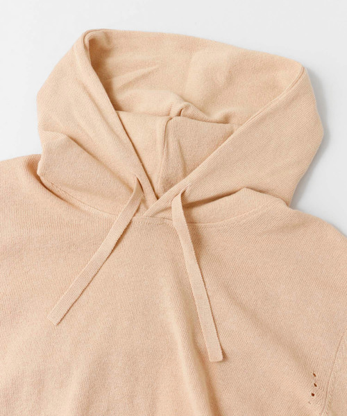 URBAN RESEARCH DOORS（アーバンリサーチドアーズ）の「UNIFY　Short Hooded Sweat∴（パーカー・レディース・ピンク/グレー・ONE）」の9枚目の写真