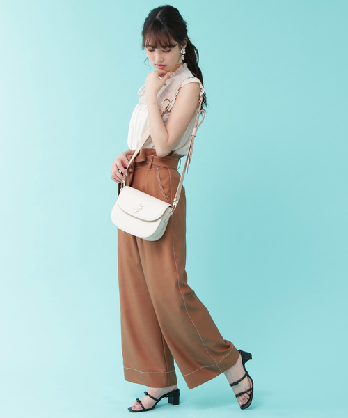 JILLSTUART☆ ポケット クロスバッグ ショルダーバッグ 4色 4色 ポケット ショルダーバック クロス バック カジュアル 韓国