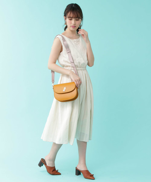 JILLSTUART ロゴ COLOR MATCHING クロスバッグ ショルダーバッグ JILLSTUART]☆LOGO WEBBING MEDIUM CROSS BAG (JILLSTUART
