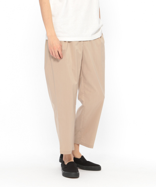 LAKOLE（ラコレ）の「ソロテックスワイドアンクルパンツ / LAKOLE（その他パンツ・メンズ・ブラック/ベージュ/ネイビー/ブラウン・MEDIUM/LARGE）」の4枚目の写真