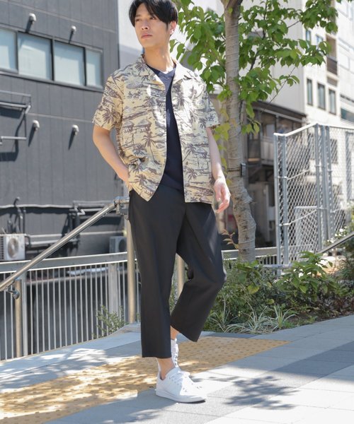 LAKOLE（ラコレ）の「ソロテックスワイドアンクルパンツ / LAKOLE（その他パンツ・メンズ・ブラック/ベージュ/ネイビー/ブラウン・MEDIUM/LARGE）」の6枚目の写真