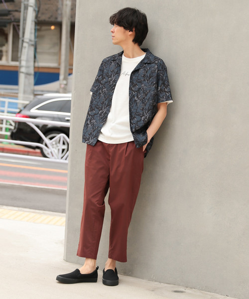 LAKOLE（ラコレ）の「ソロテックスワイドアンクルパンツ / LAKOLE（その他パンツ・メンズ・ブラック/ベージュ/ネイビー/ブラウン・MEDIUM/LARGE）」の7枚目の写真