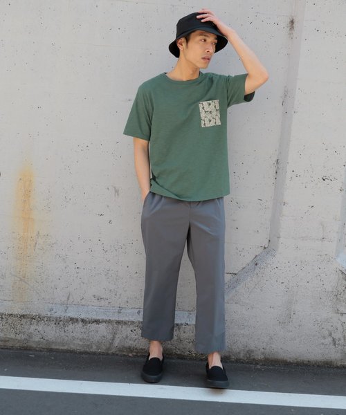 LAKOLE（ラコレ）の「ソロテックスワイドアンクルパンツ / LAKOLE（その他パンツ・メンズ・ブラック/ベージュ/ネイビー/ブラウン・MEDIUM/LARGE）」の8枚目の写真