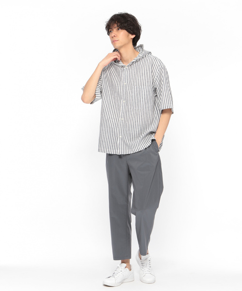 LAKOLE（ラコレ）の「ソロテックスワイドアンクルパンツ / LAKOLE（その他パンツ・メンズ・ブラック/ベージュ/ネイビー/ブラウン・MEDIUM/LARGE）」の16枚目の写真