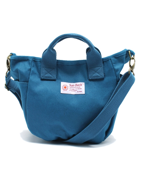 coen(コーエン)の「Sun Duck(サンダック)2WAYランチトートバッグ(トートバッグ・レディース・オレンジ/ダークグリーン/ロイヤルブルー/レッド/コバルトブルー・フリー)」の1枚目の写真