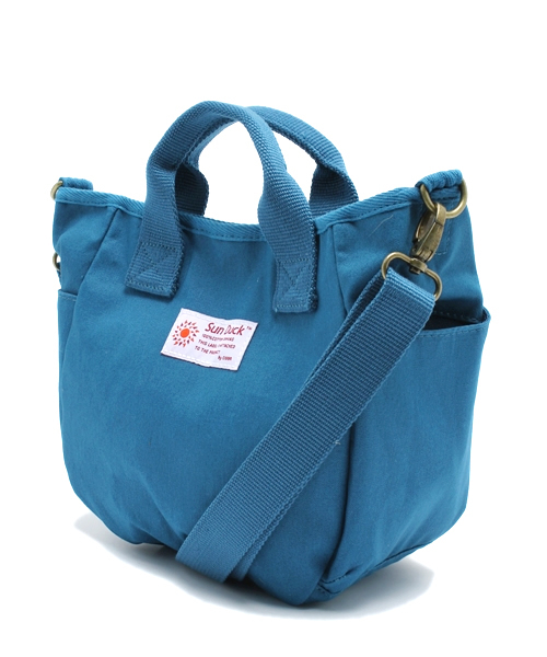 coen(コーエン)の「Sun Duck(サンダック)2WAYランチトートバッグ(トートバッグ・レディース・オレンジ/ダークグリーン/ロイヤルブルー/レッド/コバルトブルー・フリー)」の8枚目の写真