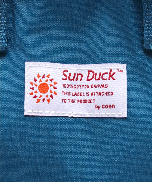coen(コーエン)の「Sun Duck(サンダック)2WAYランチトートバッグ(トートバッグ・レディース・オレンジ/ダークグリーン/ロイヤルブルー/レッド/コバルトブルー・フリー)」の15枚目の写真