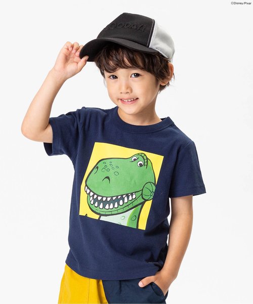 Disney ディズニー の ディズニーキャラクターフェイスtシャツ トイ ストーリー Tシャツ カットソー Wear