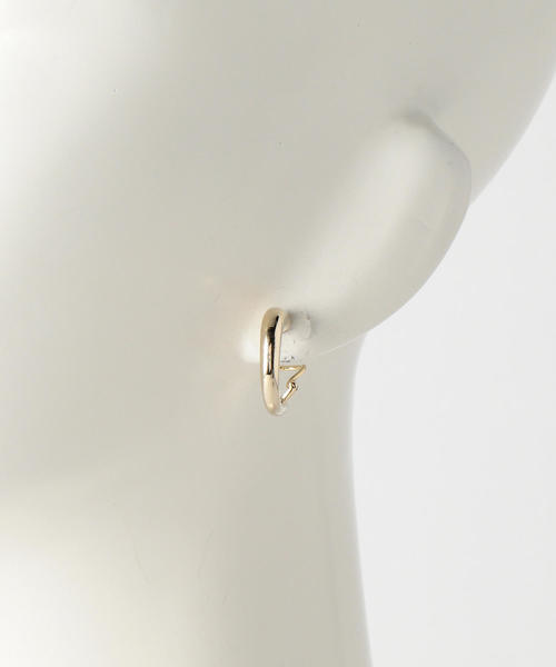BEAUTY&YOUTH UNITED ARROWS（ビューティーアンドユースユナイテッドアローズ）の「BY メタルパイプスクエアイヤリング о（イヤリング・レディース・ゴールド/シルバー・FREE）」の5枚目の写真