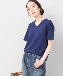 【汗染み防止】VネックTシャツ