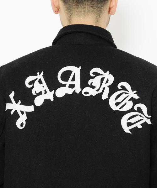 XLARGE（エクストララージ）の「MELTON JACKET（ブルゾン・メンズ・ブラック/ネイビー・LARGE/SMALL/X-LARGE/MEDIUM）」の6枚目の写真