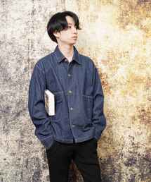 おしゃれスタ（オシャレスタ）の「ビッグシルエットステッチアクセントワークブルゾン(IR) オーバーサイズ メンズ レディース（ブルゾン）」