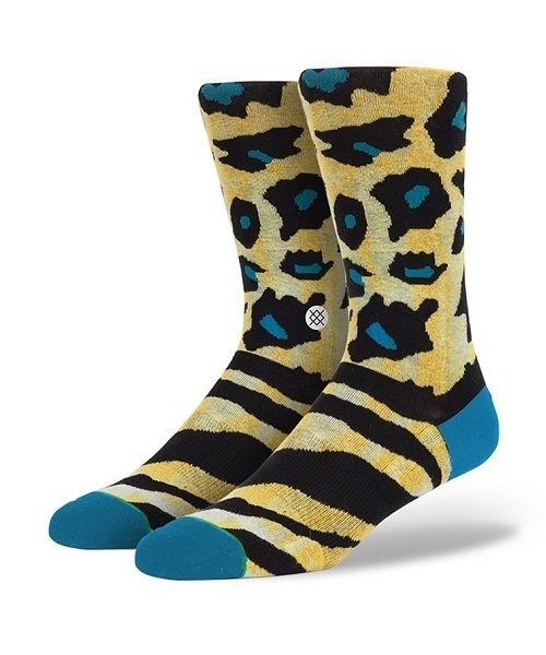 Stance スタンス の スタンスソックス アニマル ゼブラ レオパード柄 Stance Hide ソックス 靴下 Wear