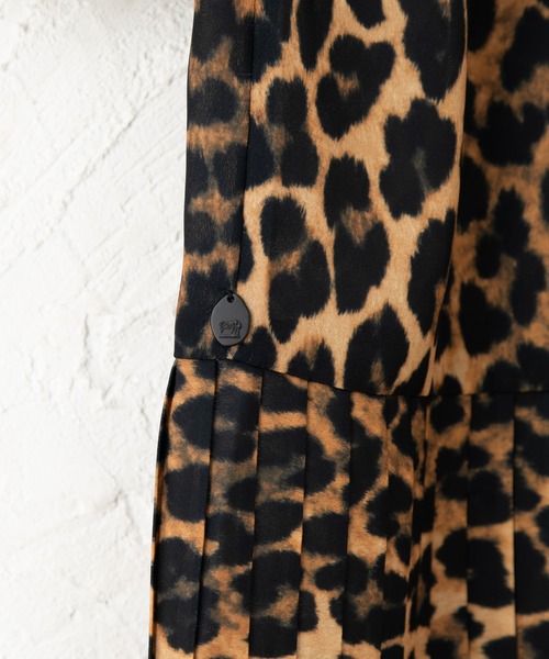 スコッチアンドソーダ Soda Scotch ワンピース プリーツディテール Soda アニマルプリントワンピース シャツワンピース Scotch Soda スコッチアンドソーダ のファッション セール
