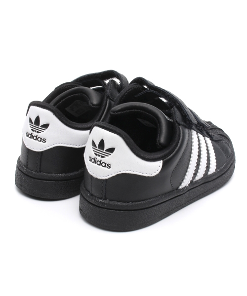 adidas Originals(アディダスオリジナルス)の「ベビー キッズ アディダス スーパースター adidas SS 2 CMF I G04534(スニーカー・キッズ・ブラック・14cm/13cm/16cm/15cm)」の4枚目の写真
