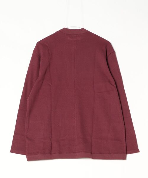 Milok（ミロック）の「U NECK KNITSEW（ニット/セーター・メンズ・レッド系その他/ブラック・44/46/48）」の3枚目の写真